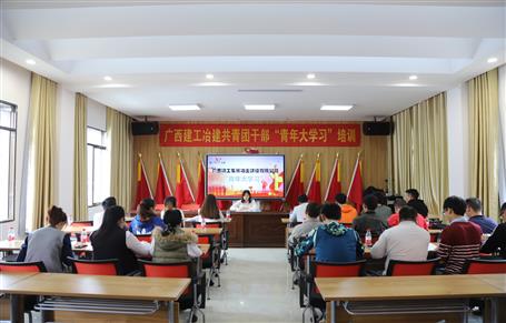 公司团委组织开展的“青年大学习”培训活动