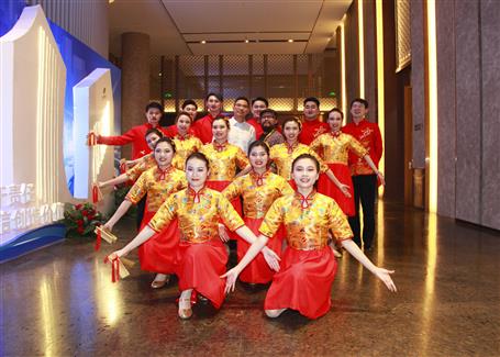 冶建音乐快板，，，，，，，惊艳集团文艺汇演舞台！