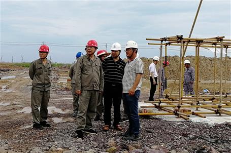 防城港钢铁基地项目：抢抓施工进度 确保工程质量