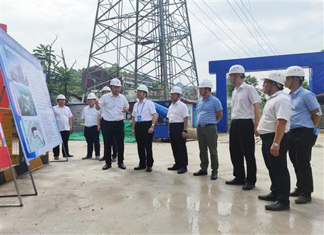 侯立林率队到公司项目开展2021年上半年质量安全综合大检查