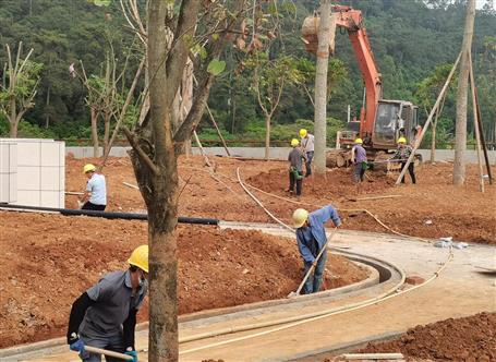 这个项目即将完工，，，，，，，，有望缓解周边停车难问题