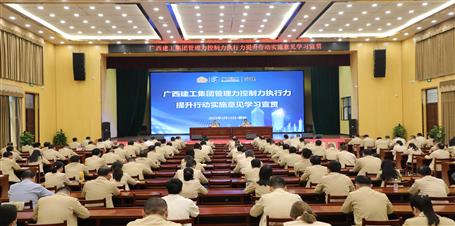 提升“三力” 争创佳绩丨冶建公司召开《广西全发国际集团管理力控制力执行力提升行动实施意见》学习宣贯会