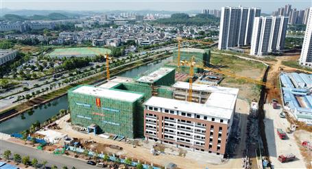 【提升“三力” 争创佳绩】明德中学项目：挂图作战 全力推进